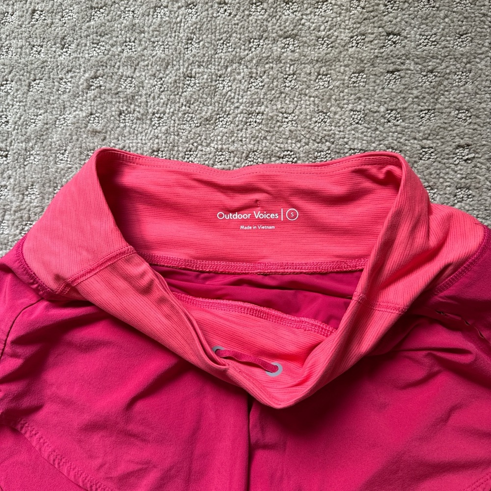 Outdoor Voices Fuchsia Active Shorts